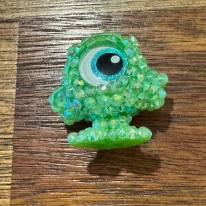CUSTOM | Mike from Monsters Inc | Hand gemmed | Disney Doorables